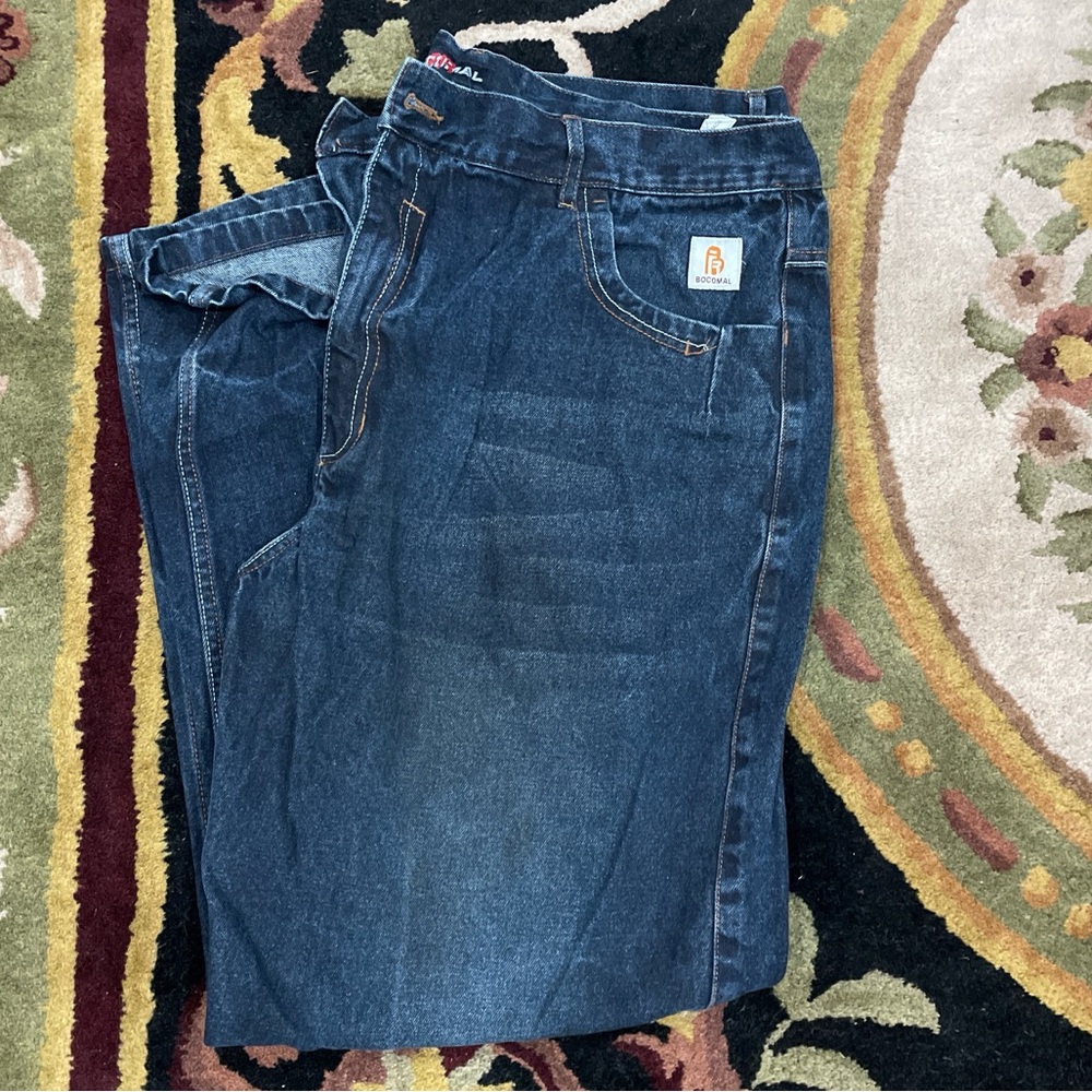 Men’s Bocomal FR Dark Wash Work Jeans